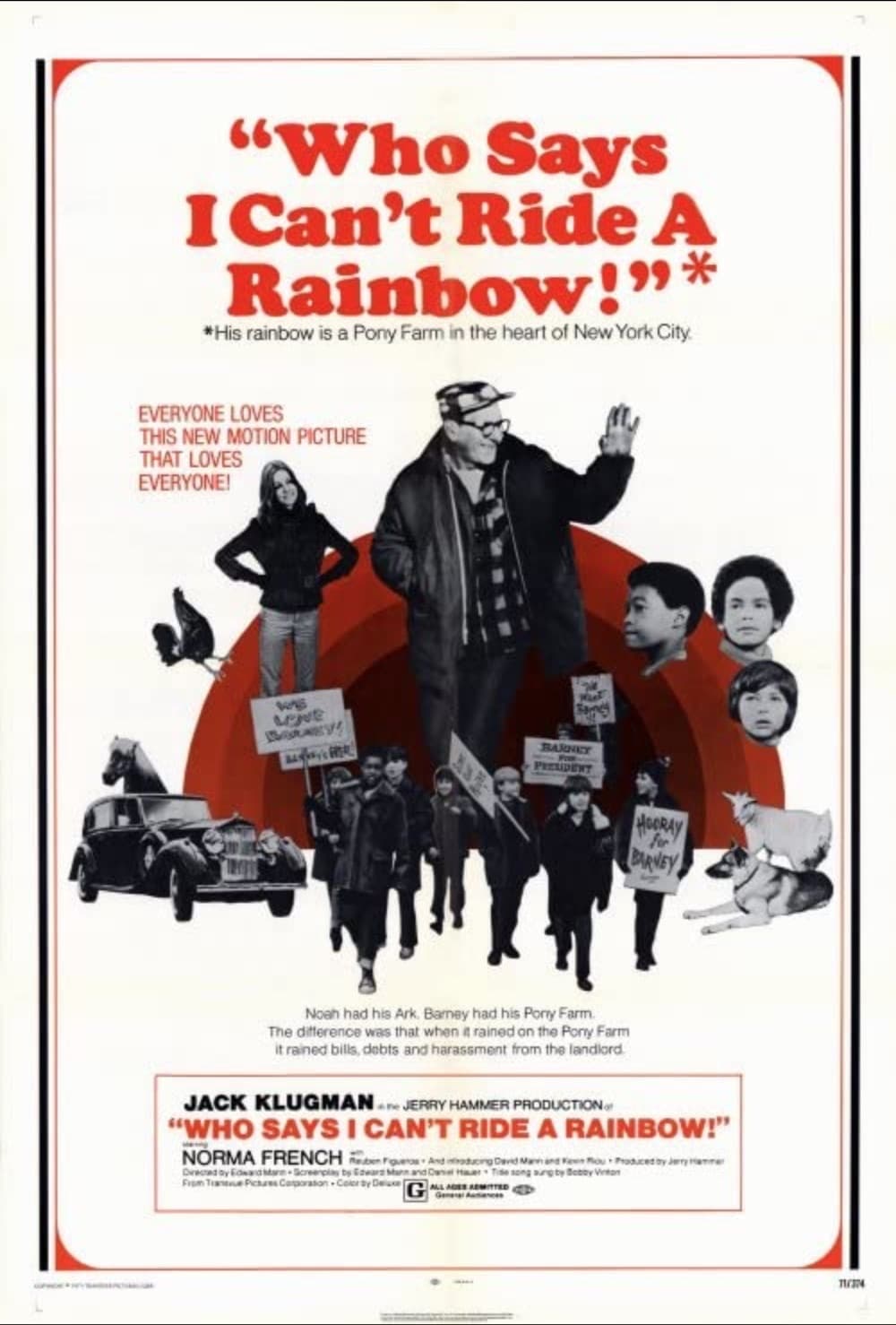 Постер Who Says I Can't Ride a Rainbow!